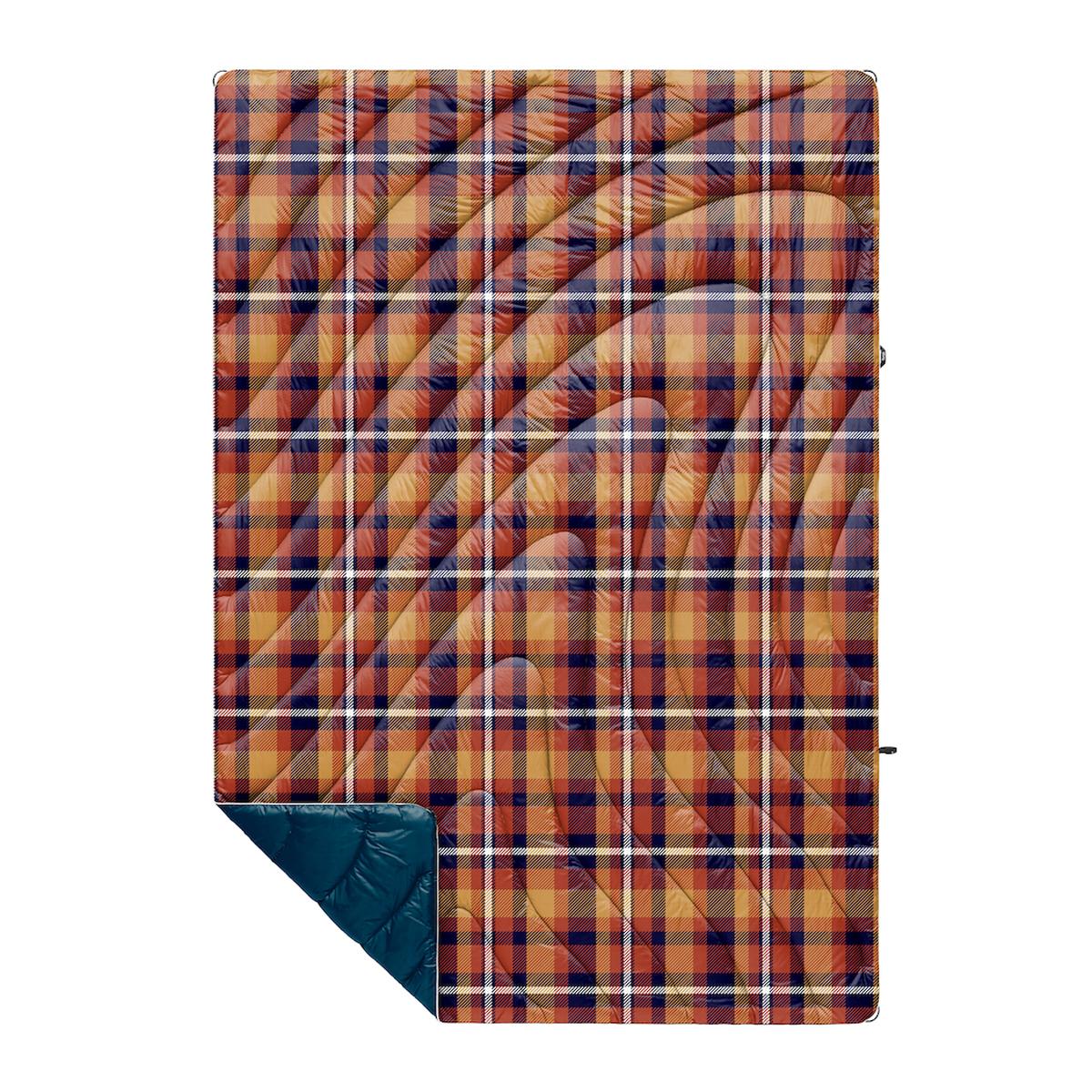 Rumpl Original Puffy Blanket in Autumn Plaid